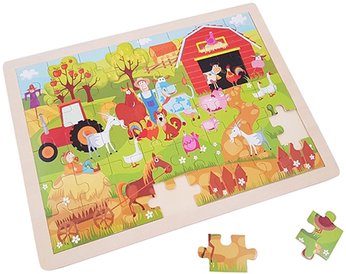 Playwood -Holz -Puzzle -Farm