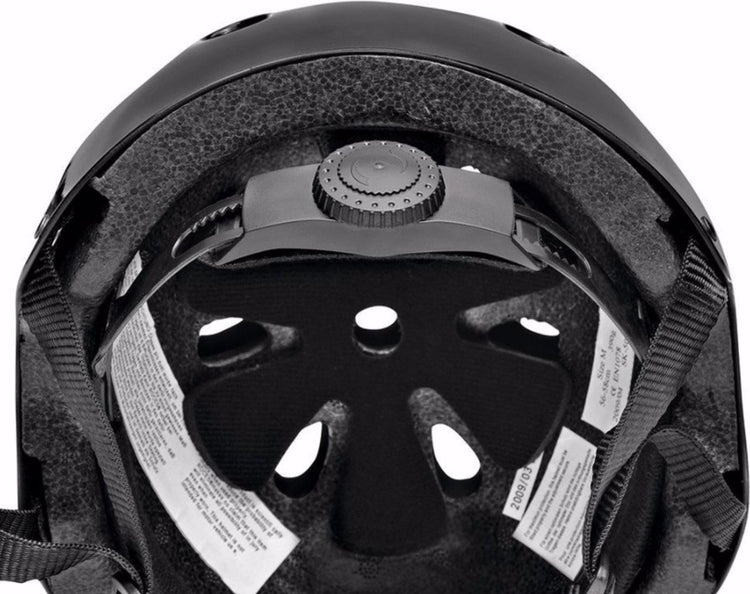 Roces – ce aggressiver Skate-Helm – starker Belüftungs-Aufprallschutz – schwarz – Größe 54–56 cm (M)