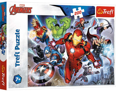 Trefl Puzzle - Avengers 200 Teile Marvel Superhelden.