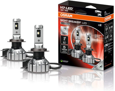 Osram Night Breaker LED Smart H7 ECE-geprüftes Set | +330 %