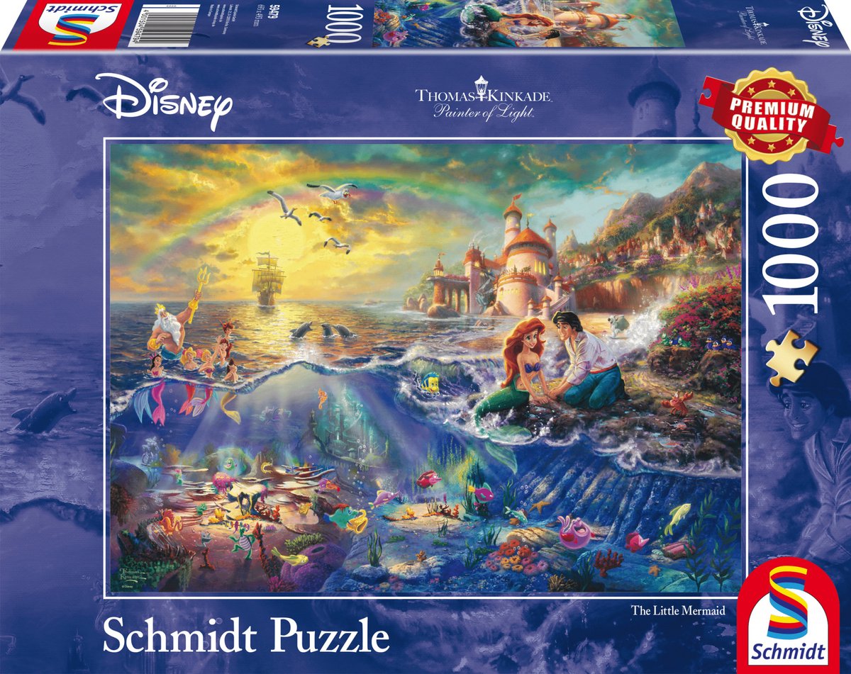 Schmidt die kleine Meerjungfrau - Puzzle 1000 Teile