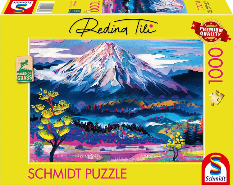 Schmidt - Puzzle - Der Frieden des Berges - Redina Tili - 1000 Teile - Erwachsene - ab 12 Jahren