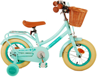 Volare Excellent Kinderfahrrad – Mädchen – 12 Zoll – Grün