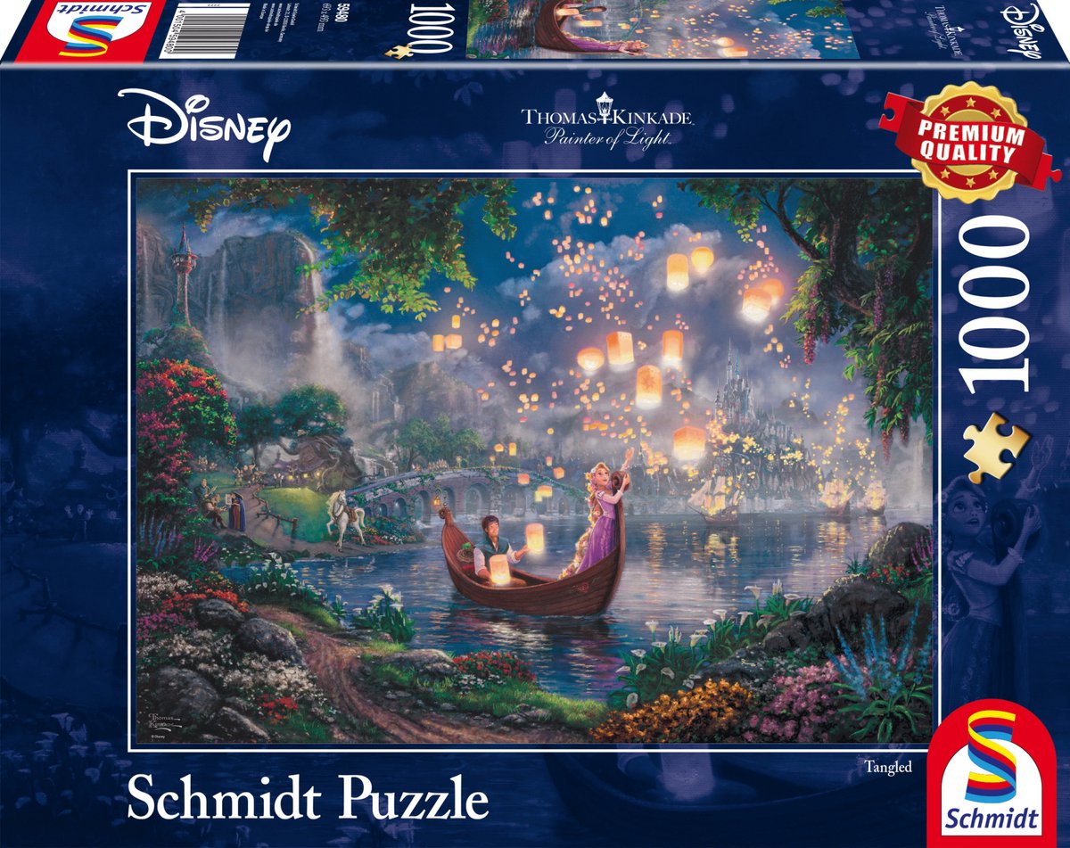 Schmidt Puzzle Disney Rapunzel – 1000 Teile
