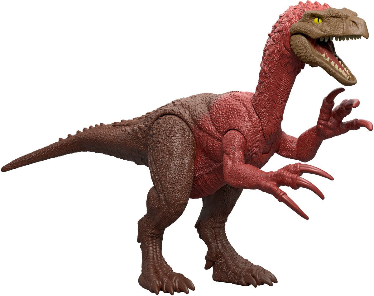 Jurassic World Rebirth Gefahr Beipiaosaurus Figur braun