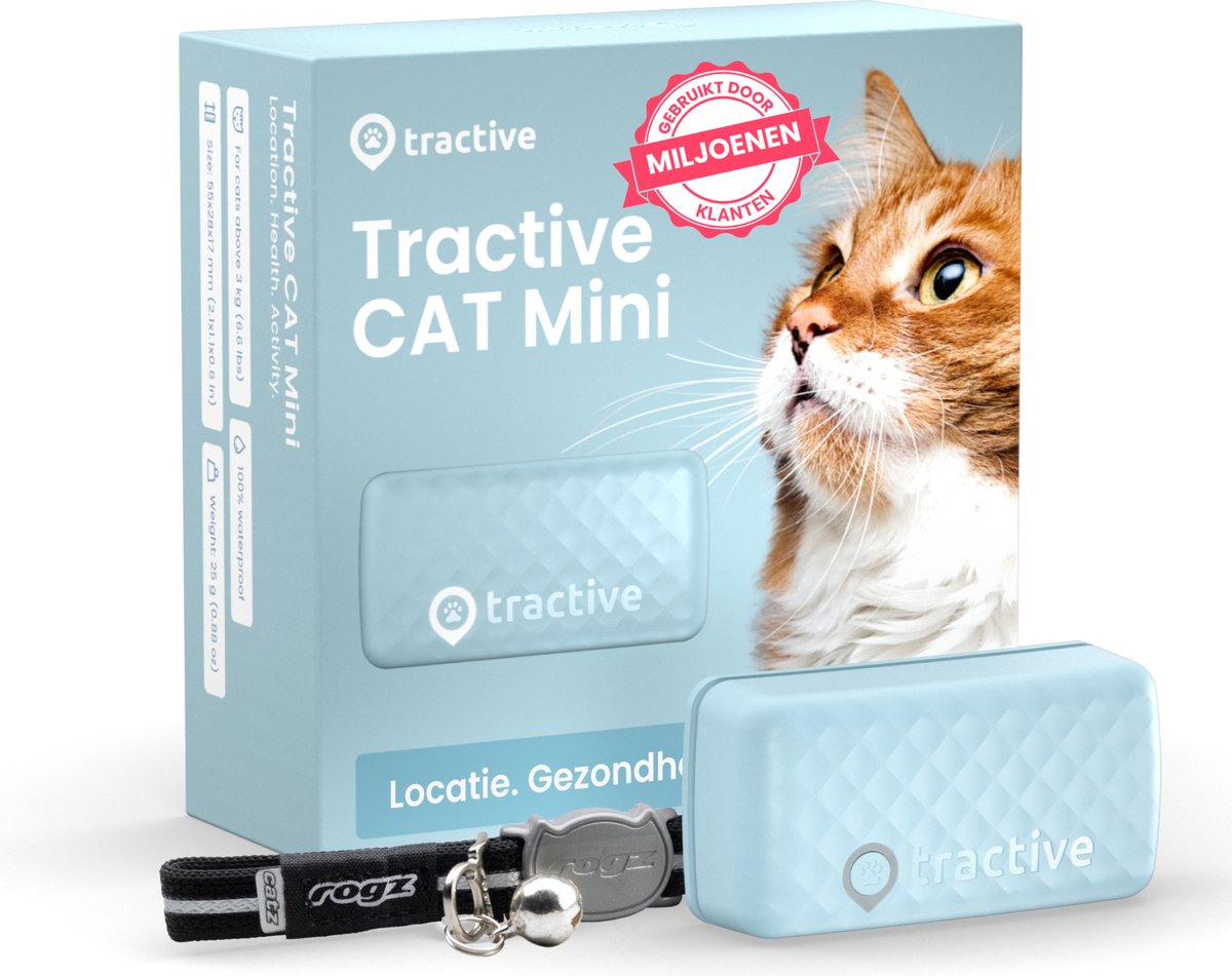 Tractive GPS Cat Mini – Katzen-Tracker-Aktivitätsmonitor