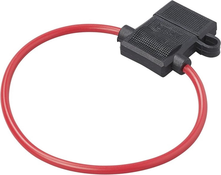 Kompakter Inline-Sicherungshalter von Proplus – Drahtdurchmesser 2 mm² – geeignet für Standard-Flachsicherungen