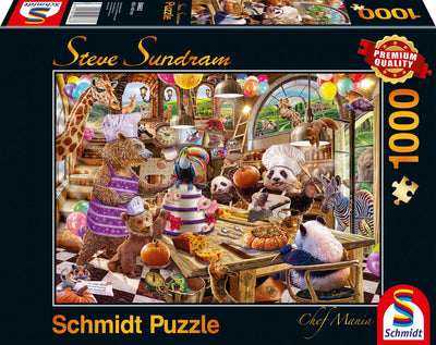 Schmidt Chef Mania, 1000 Teile Puzzle