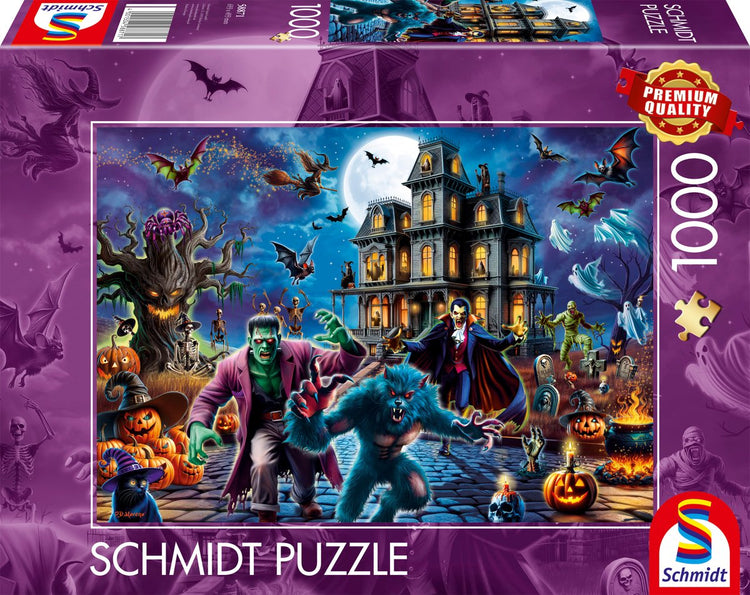 Schmidt - Puzzle - Halloween - Nacht - 1000 Teile - Erwachsene - ab 12 Jahren