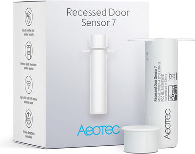 Aeotec Einbau durch Sensor 7 Z-Wave | Intelligenter Fenster-Tür-Sensor