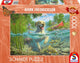 999Games Schmidt-Puzzle – Gelber Labrador angeln, 1000 Teile – Puzzle