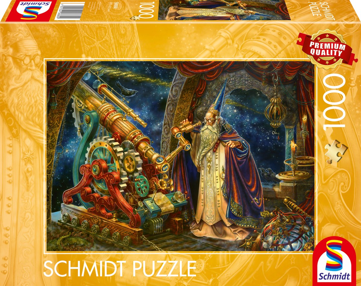 Schmidt - Puzzle - Der Astronom - 1000 Teile - Erwachsene - ab 12 Jahren