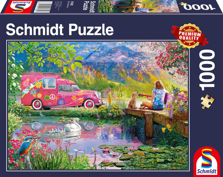Schmidt - Puzzle - Frieden auf Erden - 1000 Teile - Erwachsene - ab 12 Jahren