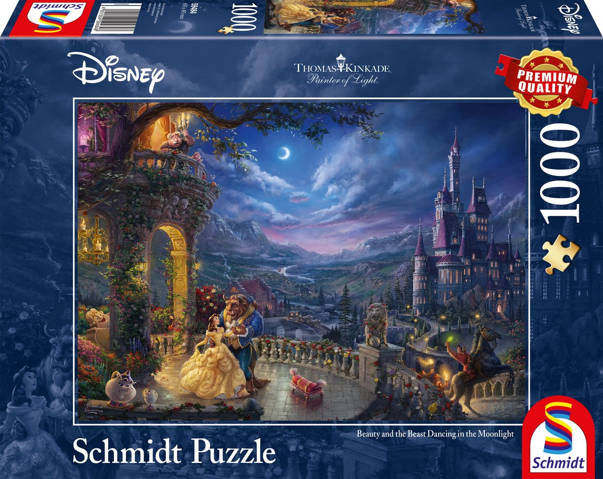 Schmidt Disney „Die Schöne und das Biest“-Puzzle – 1000 Teile