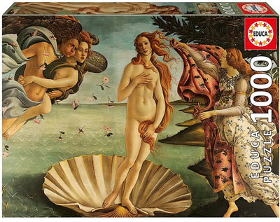 Educa Die Geburt der Venus Puzzle 1000 Teile grüne Kinder