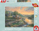 Schmidt – Puzzle – Dawn in Emerald Valley – Thomas Kinkade Studios – 1000 Teile – Erwachsene – ab 12 Jahren