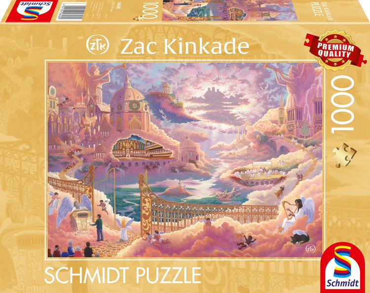 Schmidt - Puzzle - Himmelreich - Zac Kinkade - 1000 Teile - Erwachsene - ab 12 Jahren
