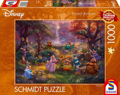 Schmidt Puzzle Disney Robin Hood 1000 Teile Cartoon.