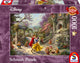 Schmidt – Puzzle – Disney, Schneewittchen, Tanz mit dem Prinzen – Thomas Kinkade Studios – 1000 Teile – Erwachsene – ab 12 Jahren