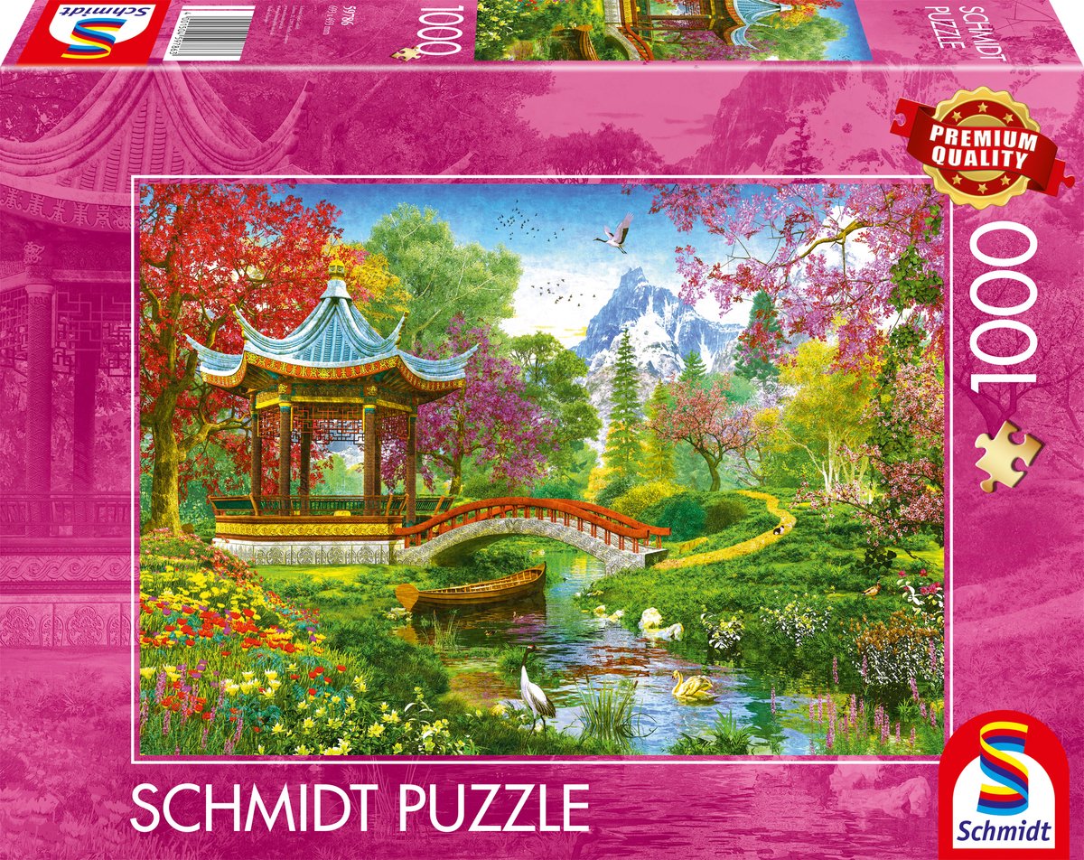 Schmidt - Puzzle - Zen - Garten - 1000 Teile - Erwachsene - ab 12 Jahren