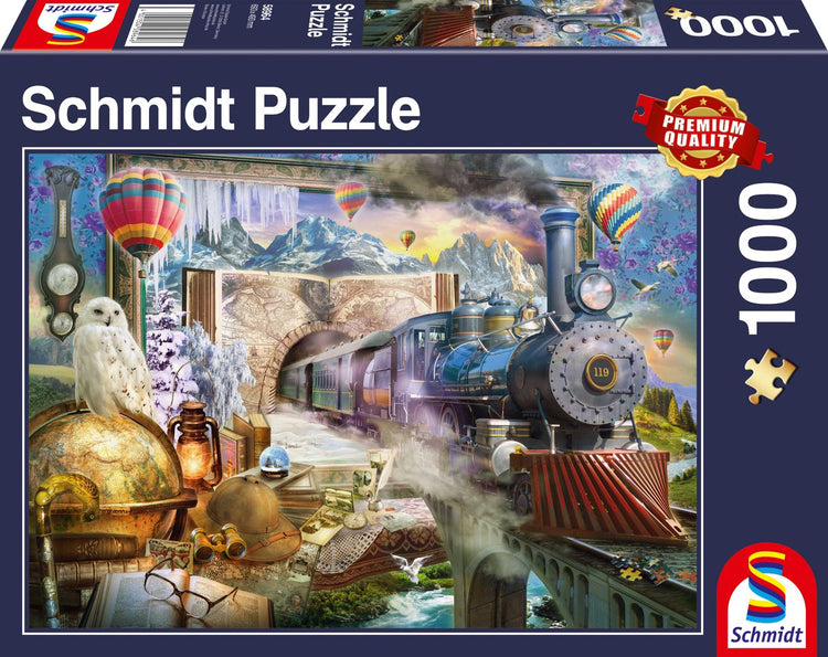 Schmidt - Puzzle - Magische Reise - 1000 Teile - Erwachsene - ab 12 Jahren