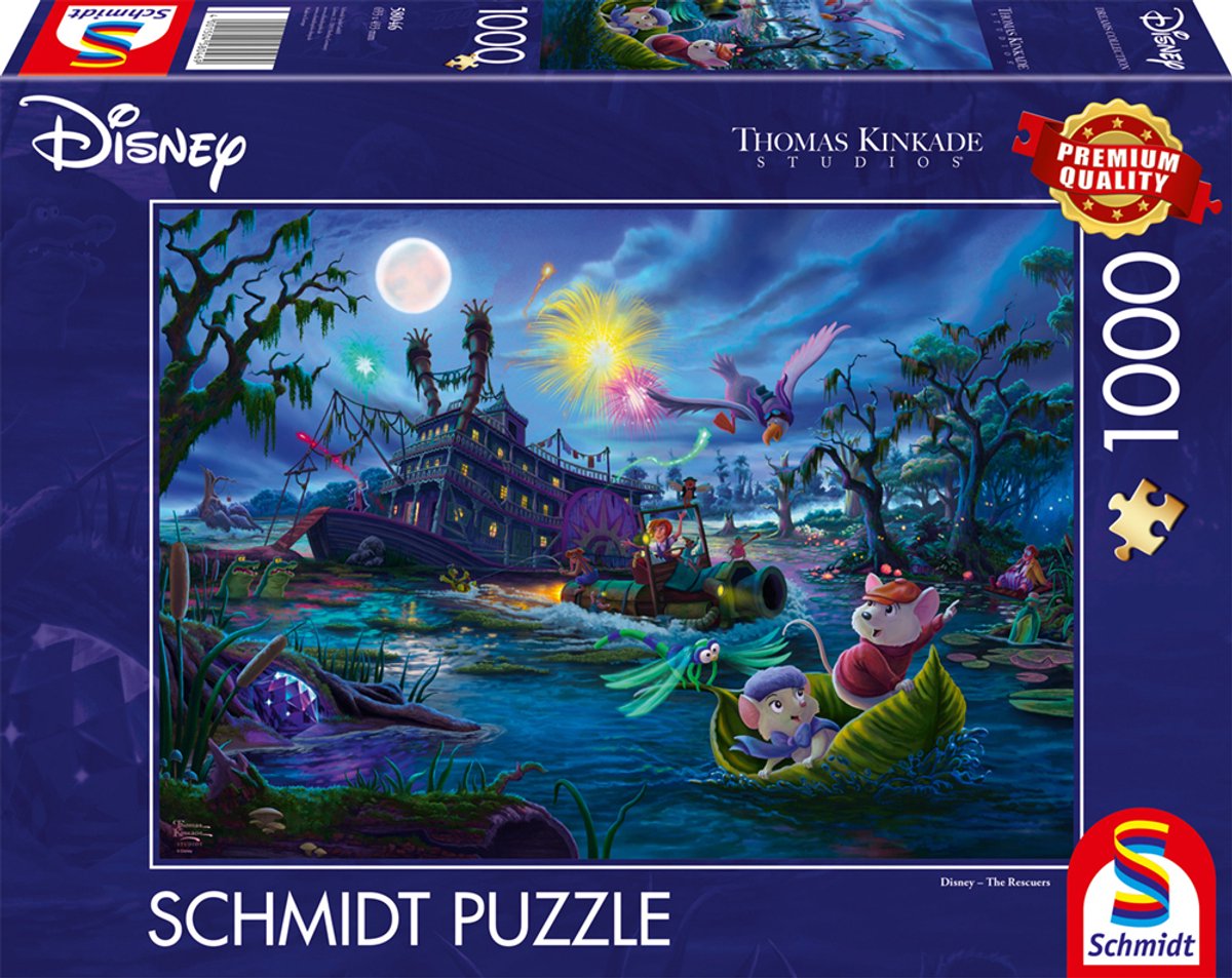 Schmidt Puzzle Disney Die Retter Puzzle 1000 Teile