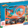 Clementoni Jigsaw Puzzle Super Color Hot Wheels, 104st.