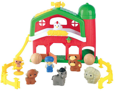 Spielen Sie Farm mit Tieren spielen Set, 17dlg.