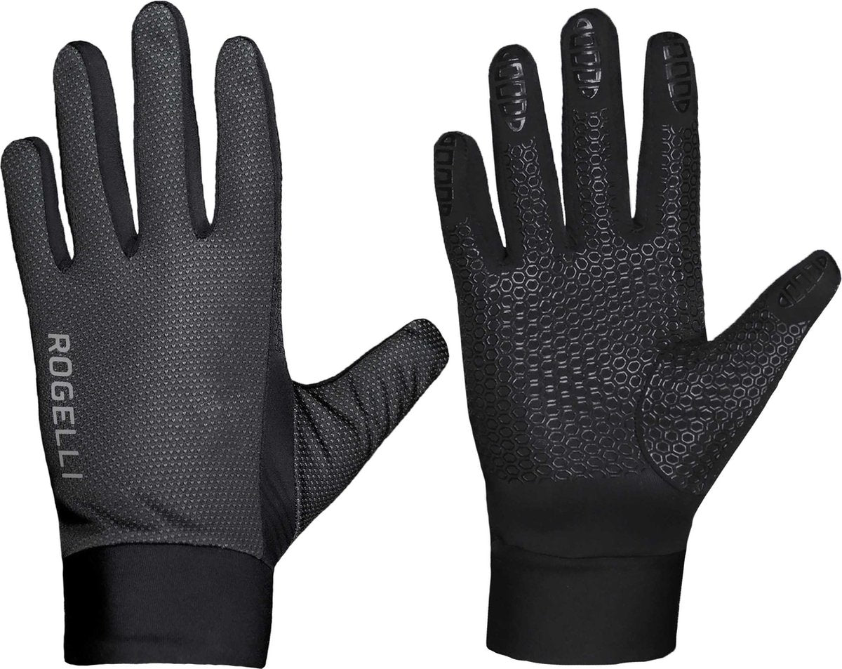 Rogelli Laval Fahrradhandschuhe Herren – Fahrradhandschuhe – Schwarz – Größe 3XL