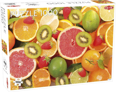 Taktik-Puzzle-Special für Liebhaber: Früchte – 1000 Teile