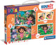 Spiel Edukit 4 in 1 Dora, der Entdecker