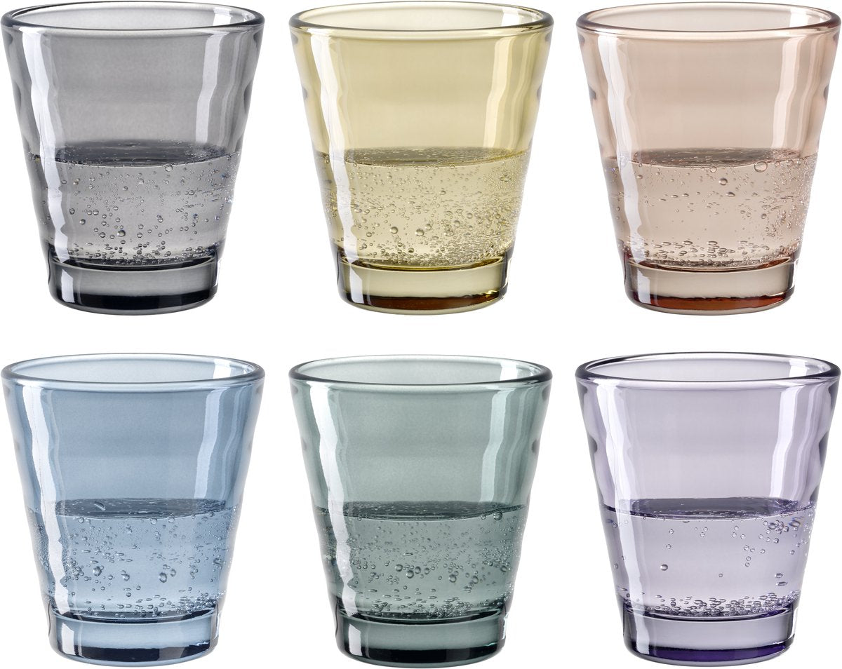 Leonardo Verso Saftgläser 210ml sortiert - Set 6