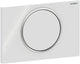 Geberit Sigma 10 Bedienfeld – Weiß glänzend