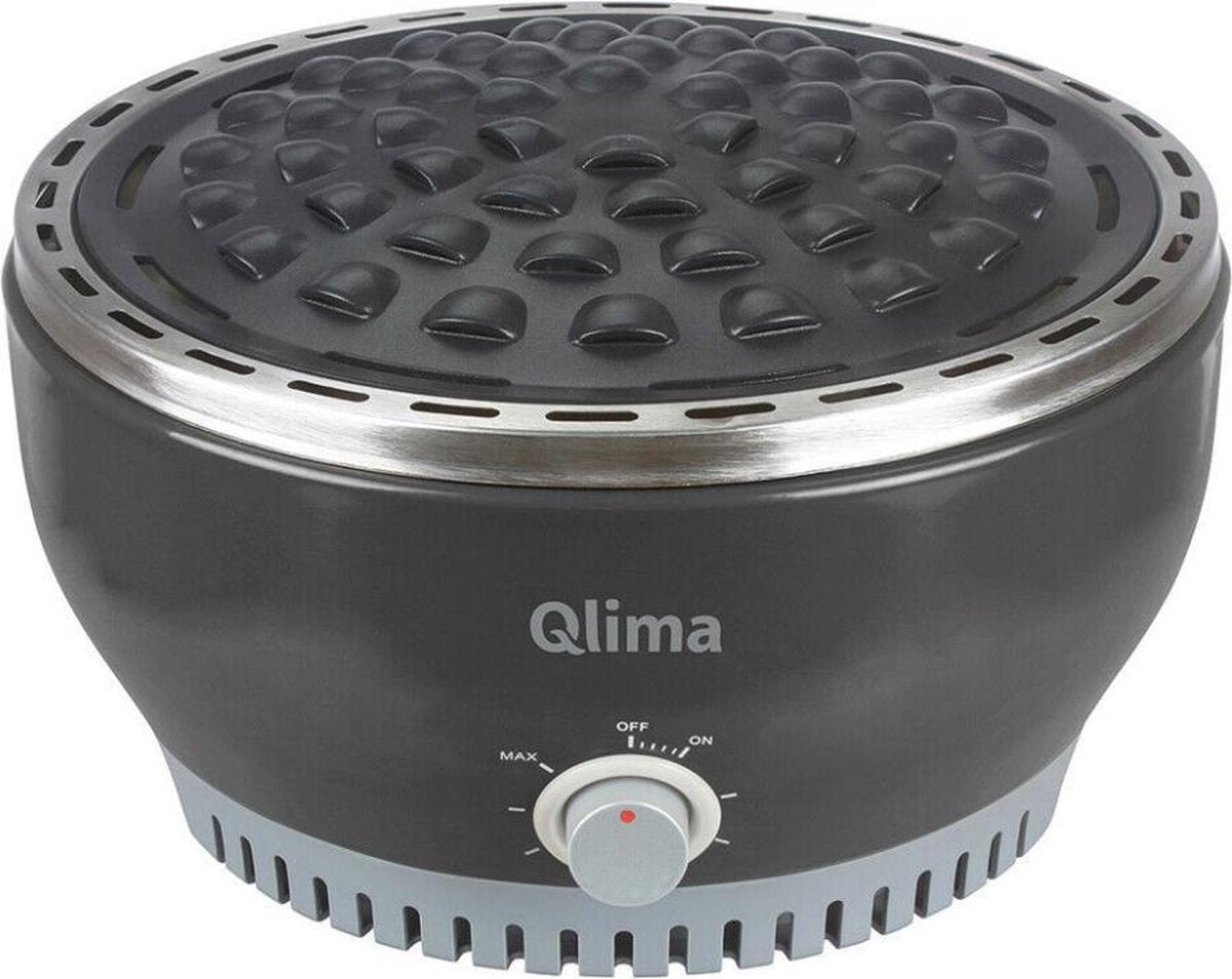Qlima Njoy 1107 Grillkohle für drinnen und draußen