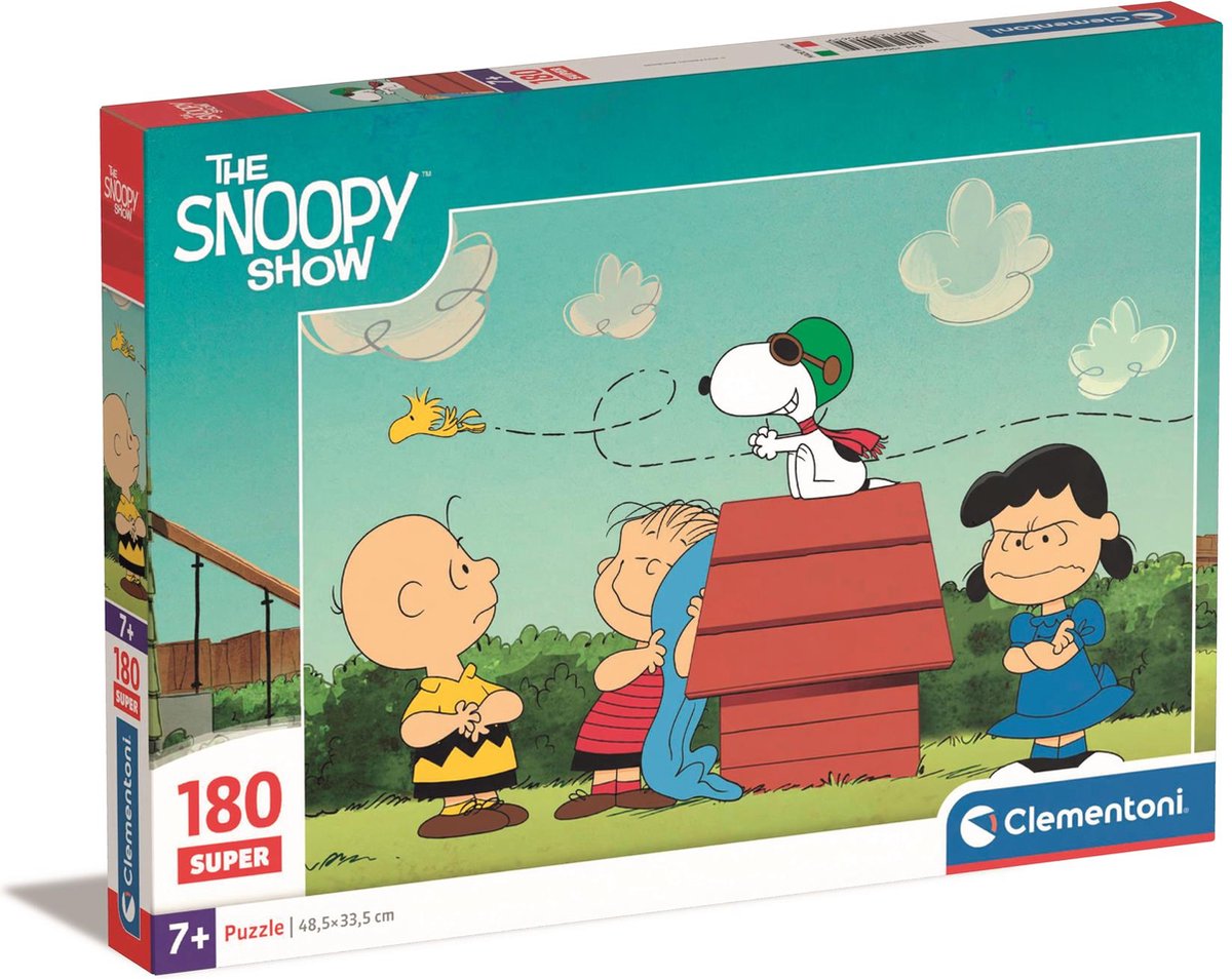 Clementoni Jigsaw Puzzle Erdnüsse Snoopy, 180st.