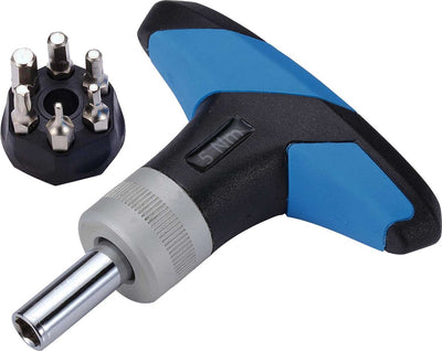 BBB Cycling 5 nm Drehmomentschlüssel – Drehmomentschlüssel mit 5 Inbusschlüsseln und 1 Torx – Torquefix – BTL-119