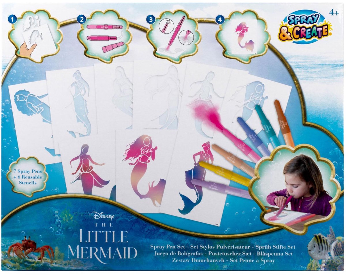 Das kleine mermaid blaaspenne set