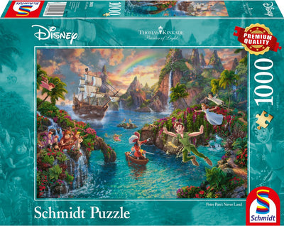 Peter Pan Schmidt Disney-Puzzle – 1000 Teile – Premium-Qualität