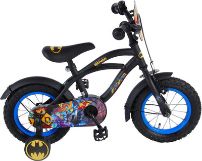 Kinderrad 12 Batman - Schwarzgelb