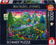 Schmidt - Puzzle - Fantastische Märchenwelt - Michael Fischel - 1000 Teile - Erwachsene - ab 12 Jahren
