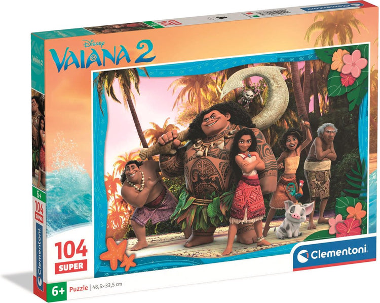 Clementoni – Puzzle – 104 Teile – Disney neuer Weihnachtsfilm – Kinderpuzzle – ab 6 Jahren