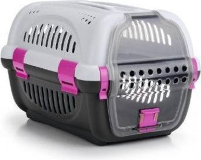 Beeztees Nashorn – Reisekorb – Graurosa – 51 x 34,5 x 33 cm