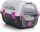 Beeztees Nashorn – Reisekorb – Graurosa – 51 x 34,5 x 33 cm
