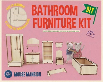 Das Mäusehaus-Möbelset – Badezimmer