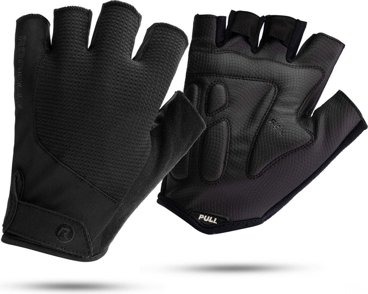 Rogelli Essential Fahrradhandschuhe Herren – Sommer – Schwarz – S