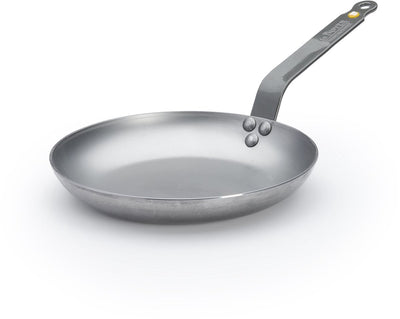 Debuyer de Buyer Mineral B Omelettpfanne 24 cm – Bratpfanne aus Stahlblech – PFAS-frei – für Induktion geeignet – Hergestellt in Frankreich