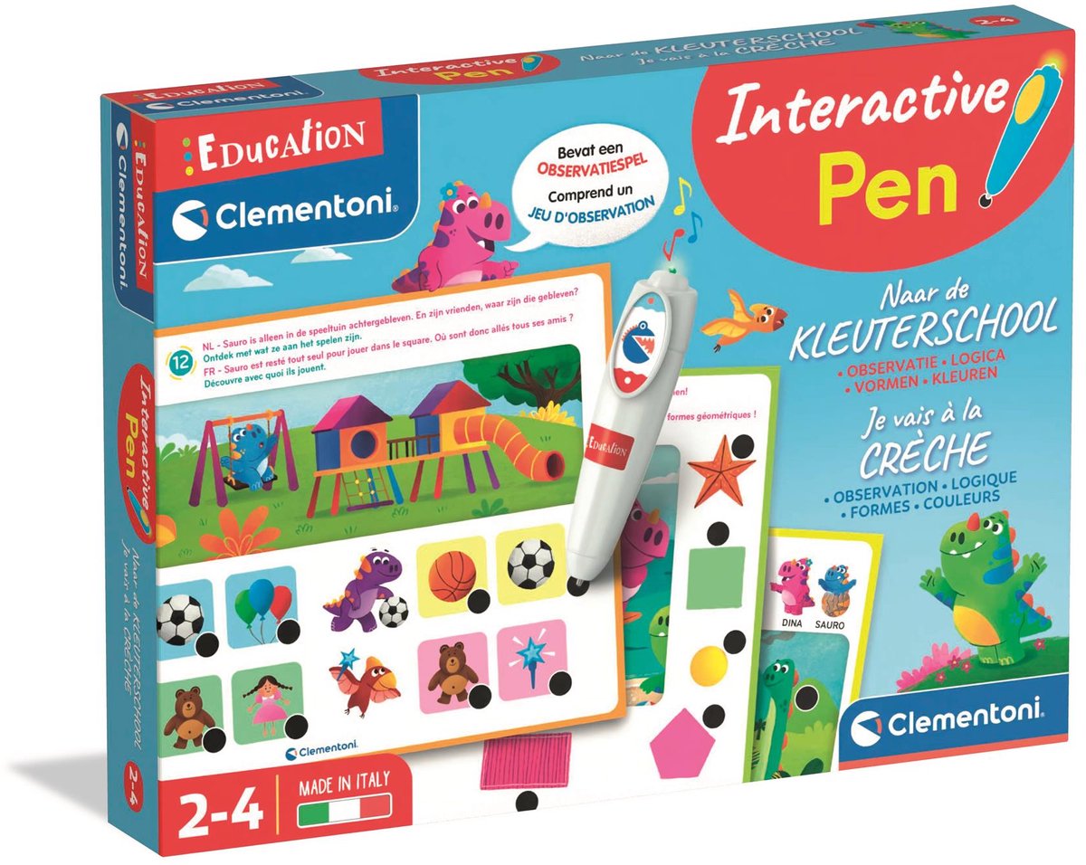 Clementoni Education - Interaktiver Stift zum Kindergarten