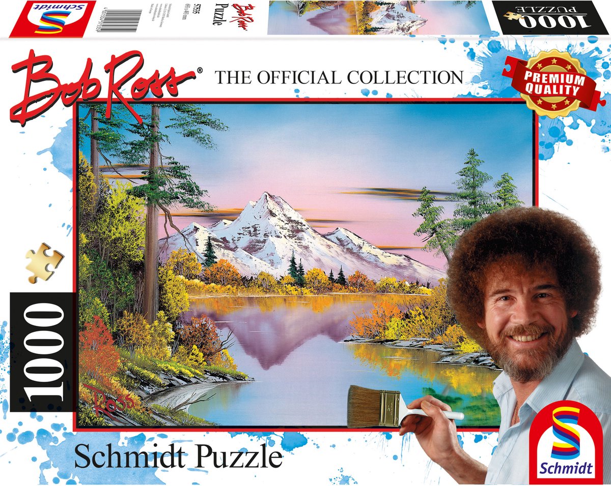 Schmidt-Puzzle „Reflexionen“ – Kunstpuzzle mit 1000 Teilen.
