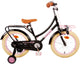 Volare Excellent Kinderfahrrad - Mädchen - 16 Zoll - schwarz - 95% versammelte sich
