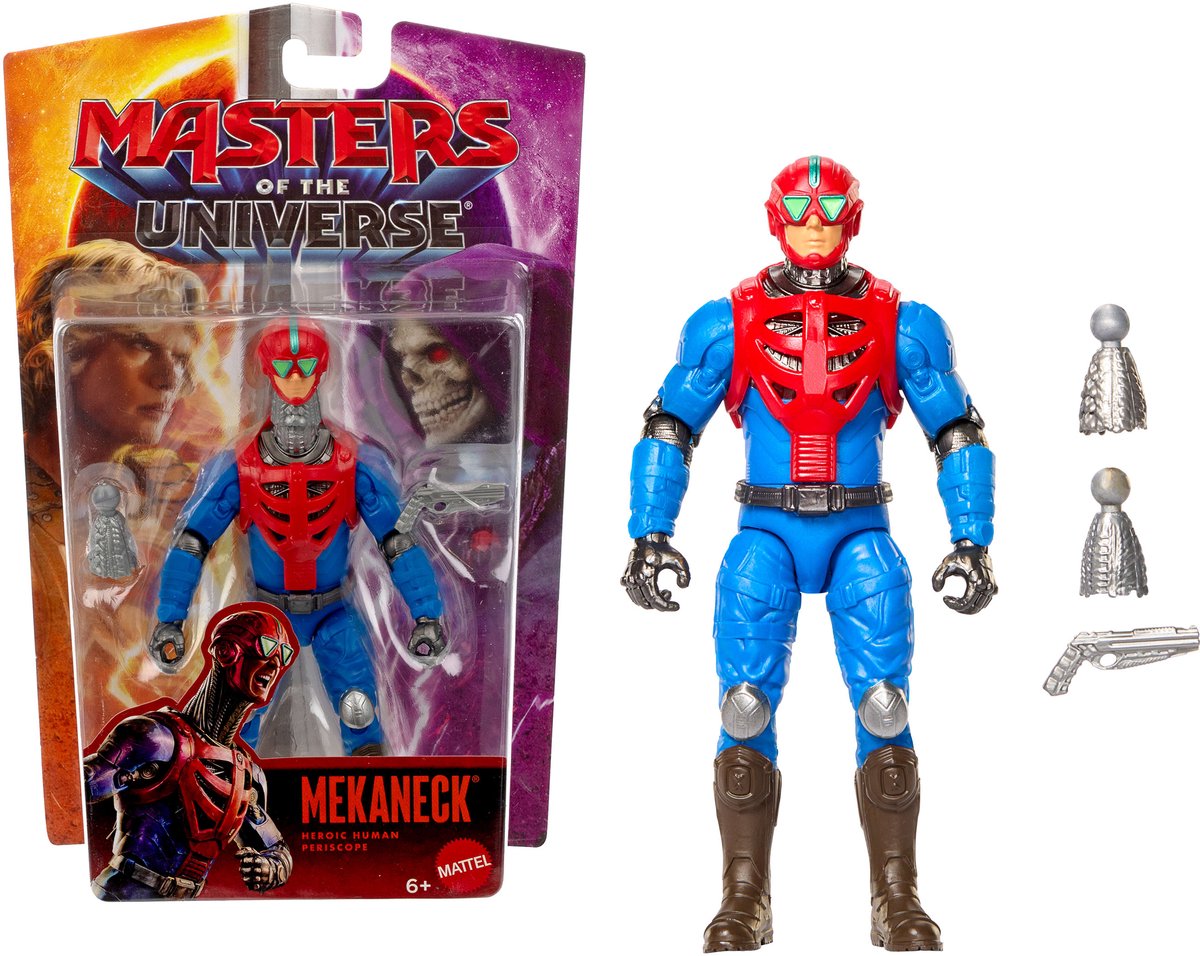 Mattel Masters of the Universe Actionfigur Mecaneck – 14 cm